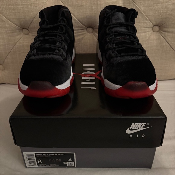 Jordan 11 Bred Velvet - Picture 1 of 5